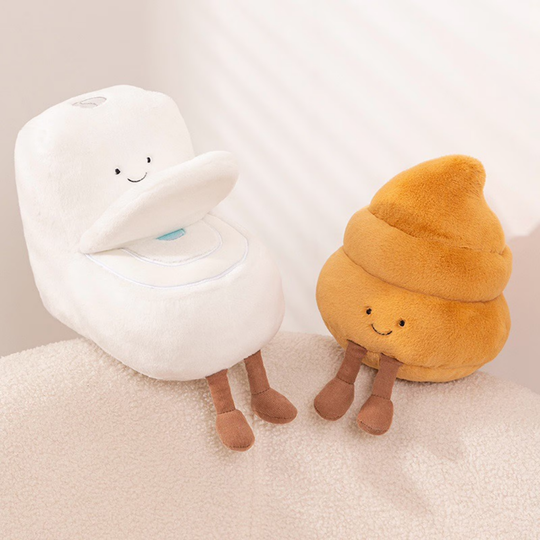 ToiletBuddies – Grappige Badkamer Knuffel