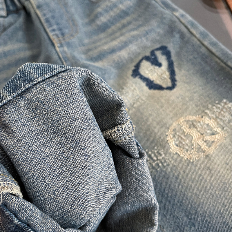 Noemie – Hart Borduur Jeans