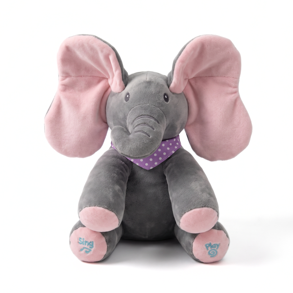 HappyBuddy George – Peekaboo Interactive Plush Toy