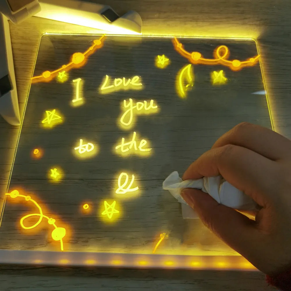 GlowBoard – LED Tekenbord Nachtlampje