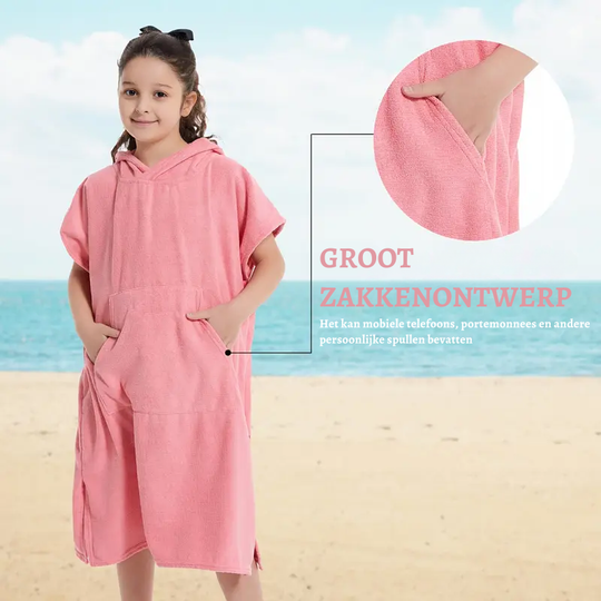 AquaWrap™ – Superabsorberende Sneldrogende Badjas & Handdoek