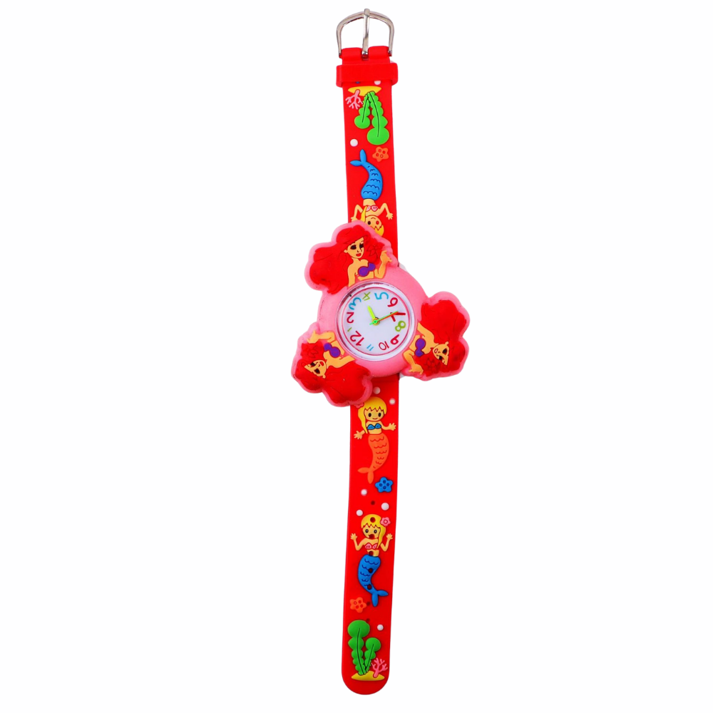 MermaidTime – Zeemeermin Draaihorloge voor Kinderen
