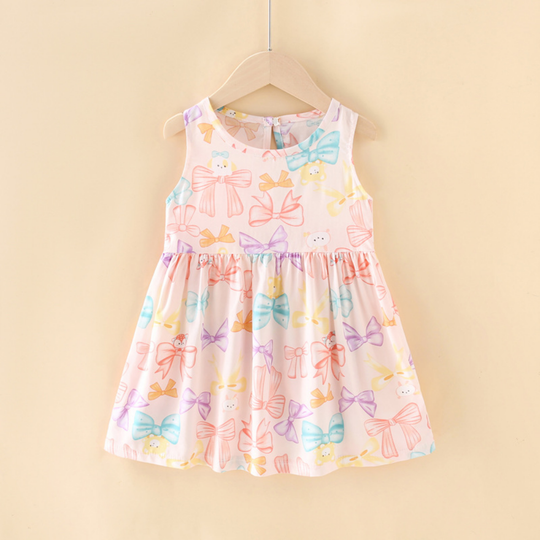 BloomBelle – Meisjes Zomerjurk zonder Mouwen