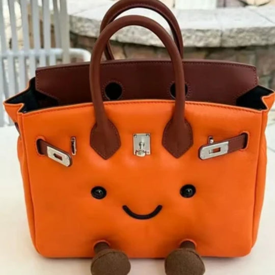 SunnyPurse – Pluche Handtasje Knuffel met Gezichtje in Vrolijke Kleuren