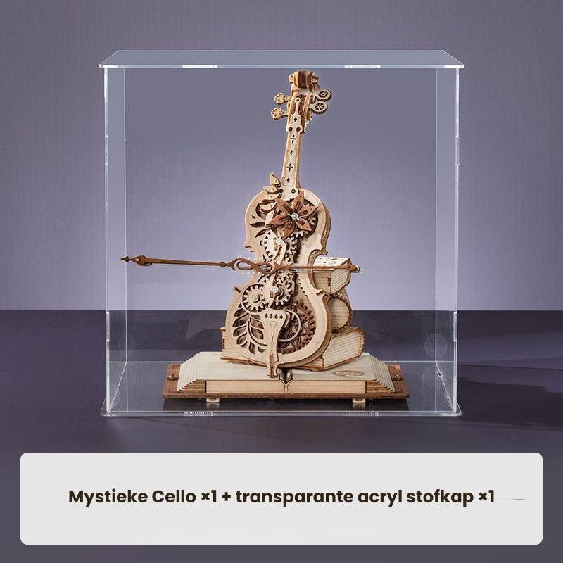 CelloMelody – DIY 3D Houten Cello Muziekdoos