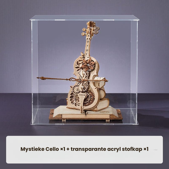 CelloMelody – DIY 3D Houten Cello Muziekdoos
