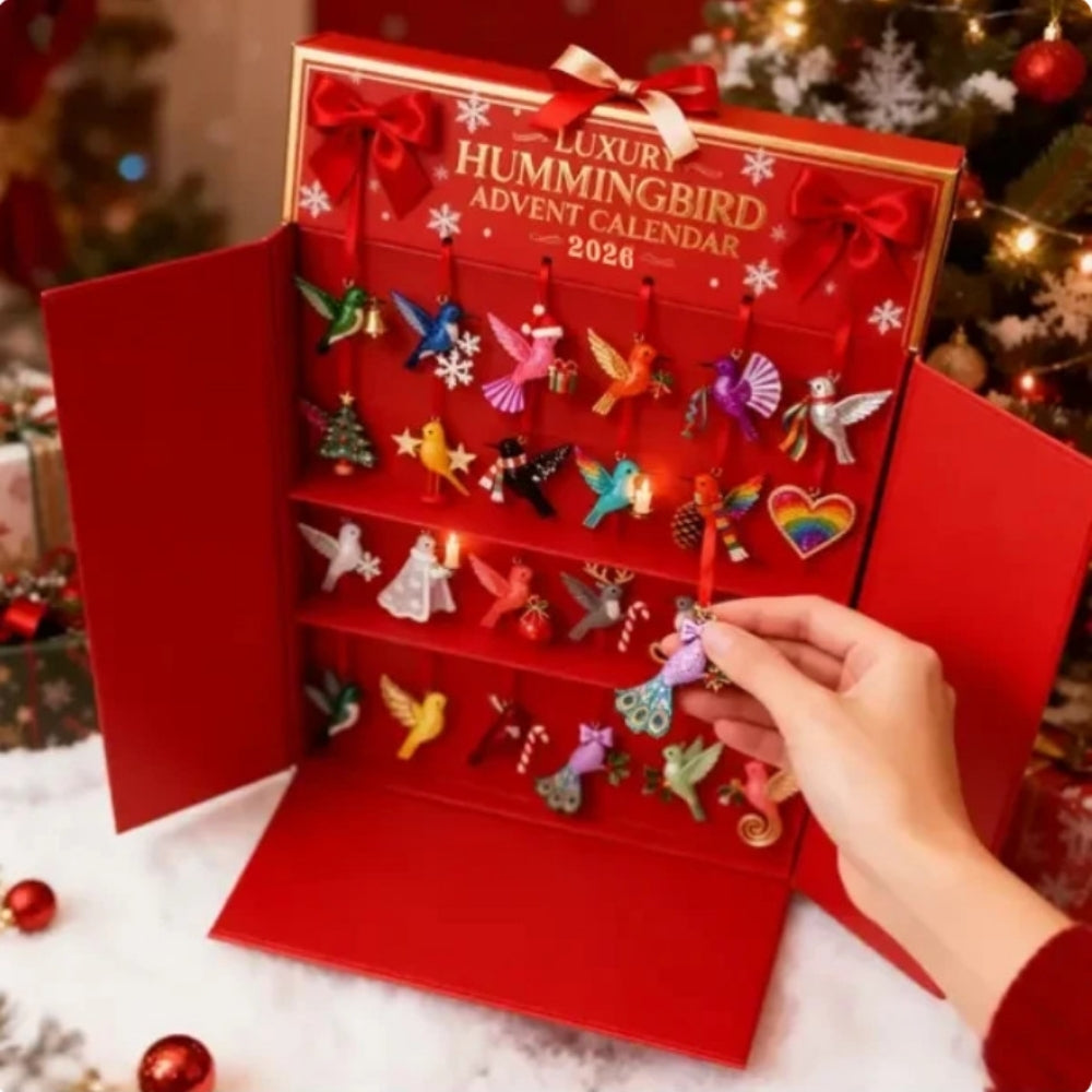 <font dir="auto" style="vertical-align: inherit;"><font dir="auto" style="vertical-align: inherit;">Nouveau produit transfrontalier : Calendrier de l'Avent de Noël 2026 - Calendrier d'arrivée des colibris Boîte aveugle édition 3D</font></font>