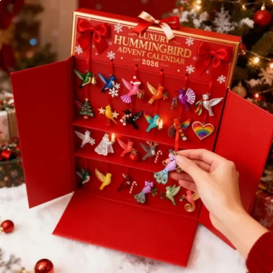 <font dir="auto" style="vertical-align: inherit;"><font dir="auto" style="vertical-align: inherit;">Nouveau produit transfrontalier : Calendrier de l'Avent de Noël 2026 - Calendrier d'arrivée des colibris Boîte aveugle édition 3D</font></font>
