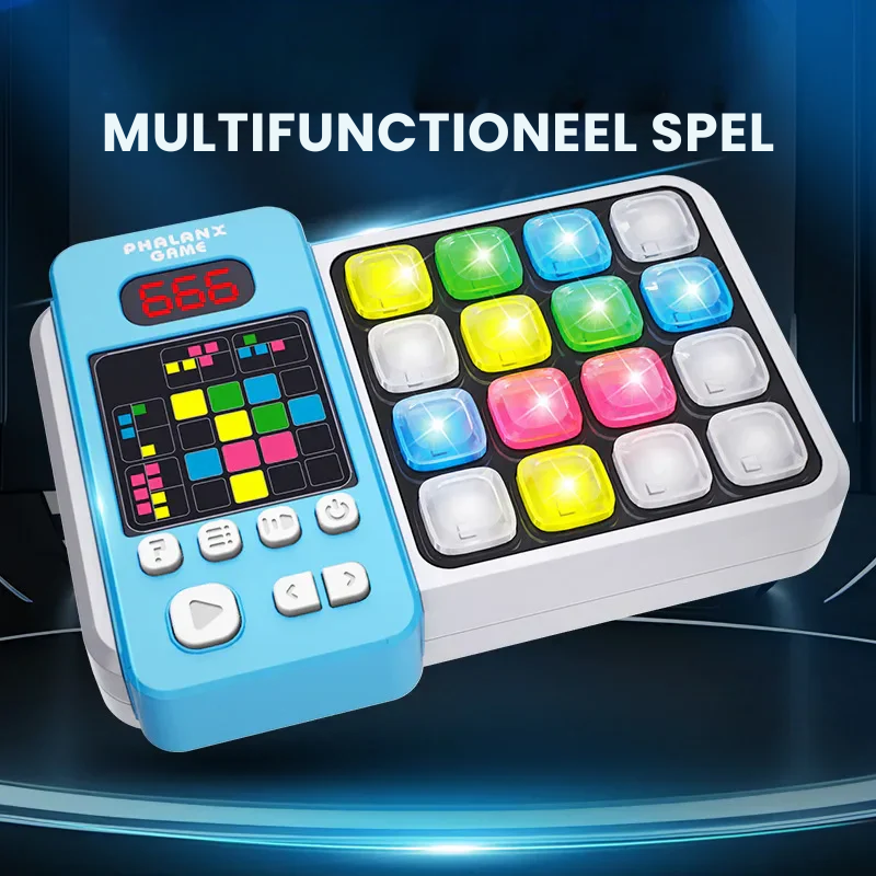 RhythmRush™ – Spelenderwijs & Ritmisch – Stressverlichtend Spelconsole
