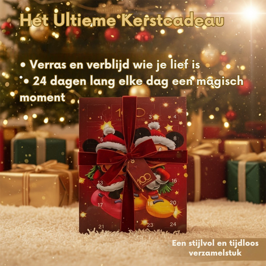 Milo & Moon™ Kerst Disney Adventskalender – Limited Collectors Drop (100 stuks)