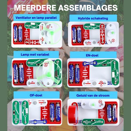 CircuitMaster™ – Elektronische Bouwset met 300 Experimentele Projecten