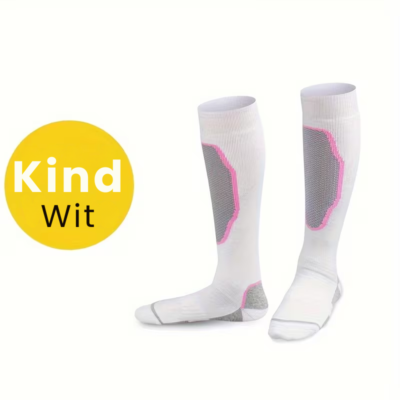 GeoSport™ – Kindersokken – Warme Ski & Outdoor Crew Socks (7–12 Jaar)