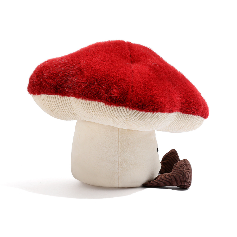 MushroomCuddle – Rode Paddenstoel Knuffel