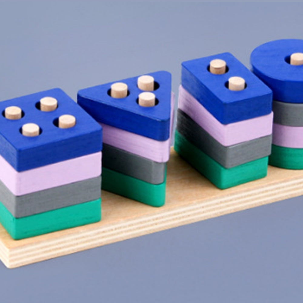 ShapeStack – Geometrisch Sorteer- en Stapelspel