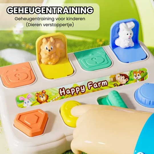 LearnPlay – Pop-up Dieren & Citroen Schuifpuzzel