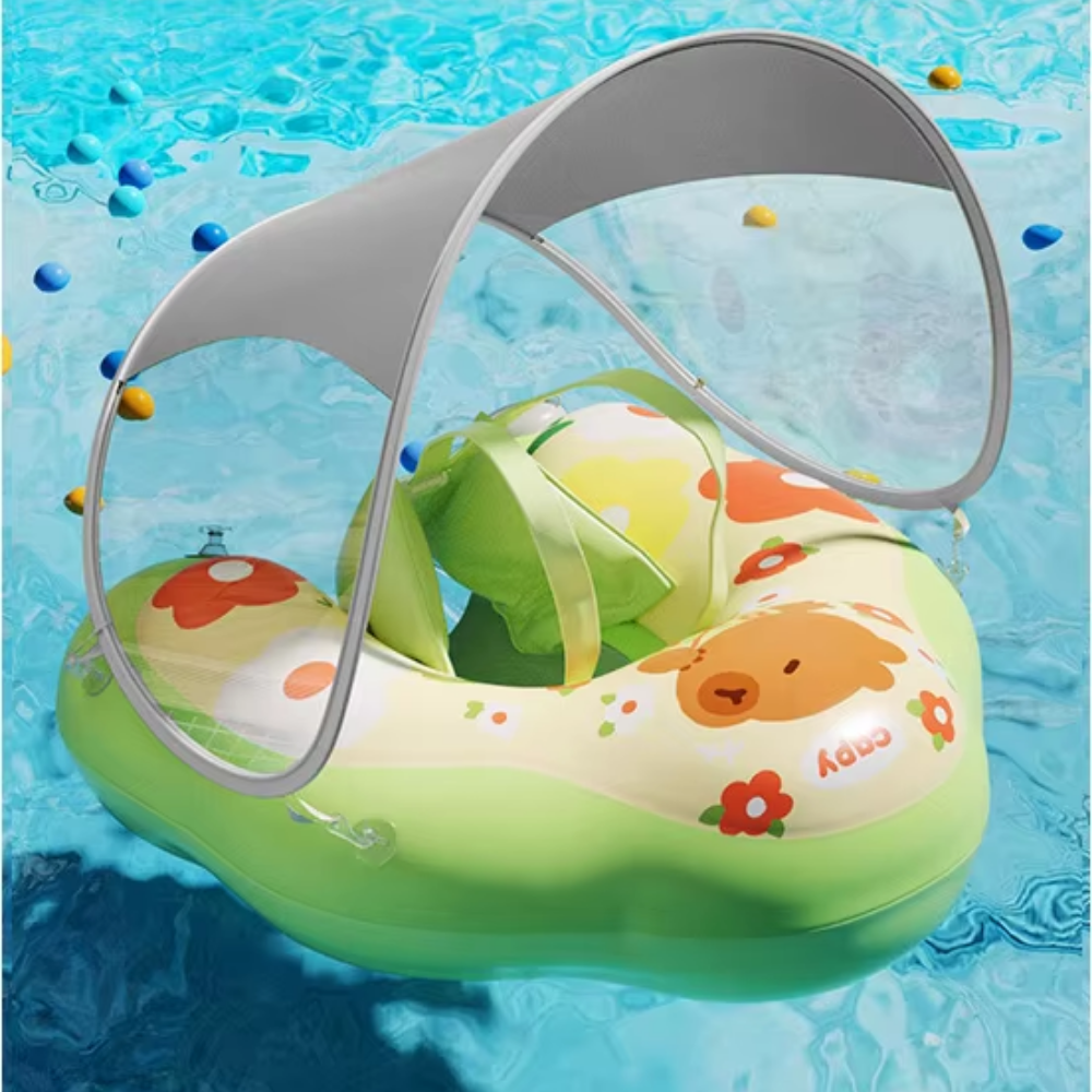 SunnyFloat – Baby Zwemband met Zonnedak