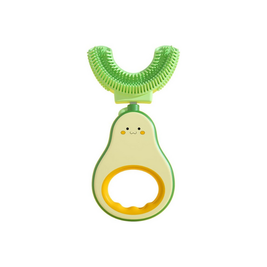 Milobrush™ – 2-pack U-vormige BPA-vrije Kindertandenborstels 360°