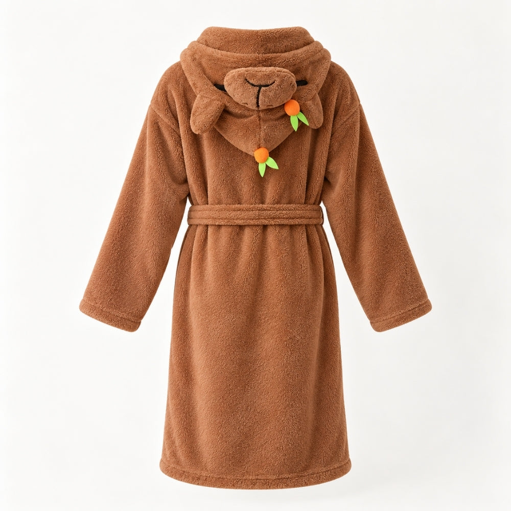 CuddleCape – Zachte Kinderbadcape met Dierenprint