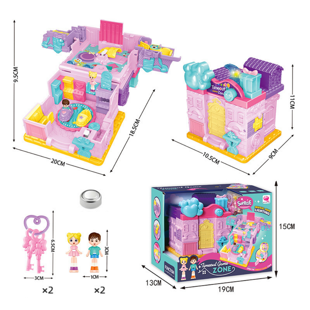 SweetShop – Transformeerbaar Speelhuis voor Kinderen