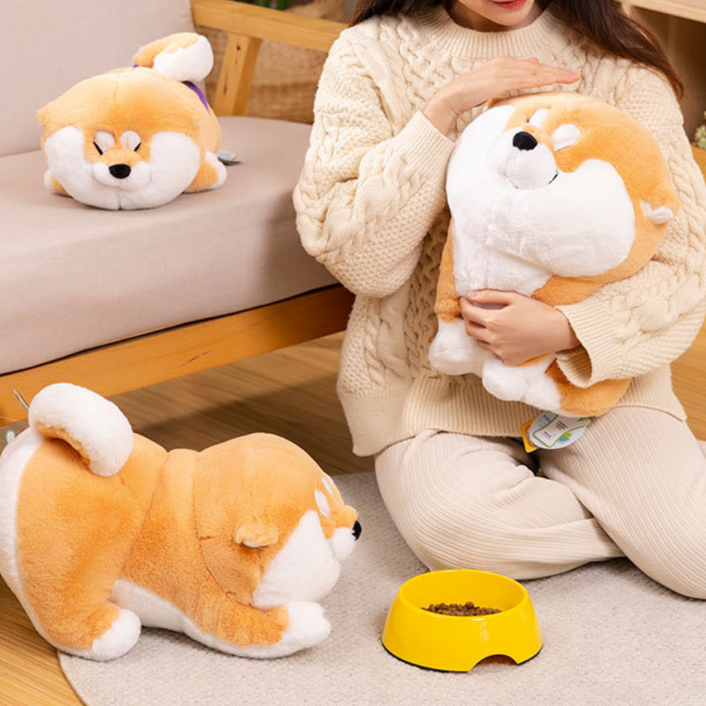ShibaCuddle – Schattige Shiba Inu Knuffel
