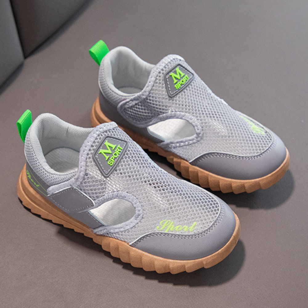 HybridTrail – Ademende Kinder Sneakers Sandalen met Klittenband