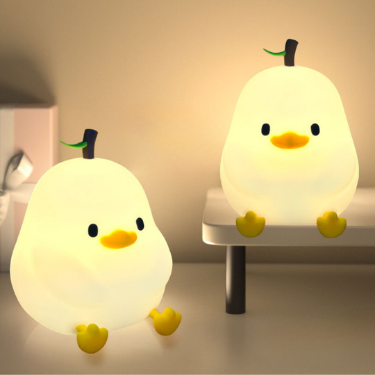 DuckGlow – Siliconen Eend Nachtlamp met Touchbediening