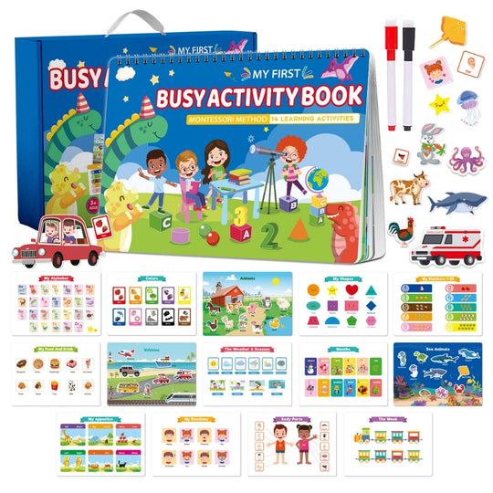 BusyBook – Herbruikbaar Activiteitenboek