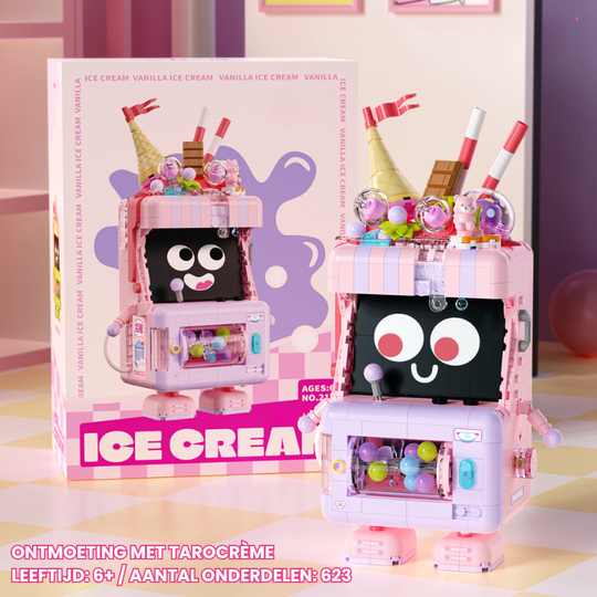 SweetTwist™ – IJsjesmachine Bouwset – Kleine Bouwblokjes
