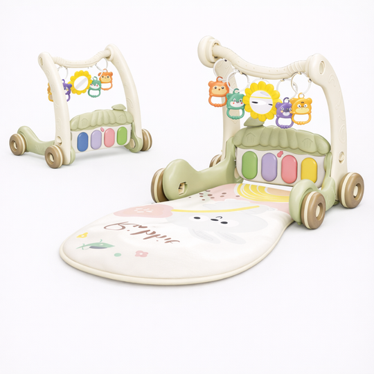 WalkyPlay – 3-in-1 Baby Walker en Speelmat