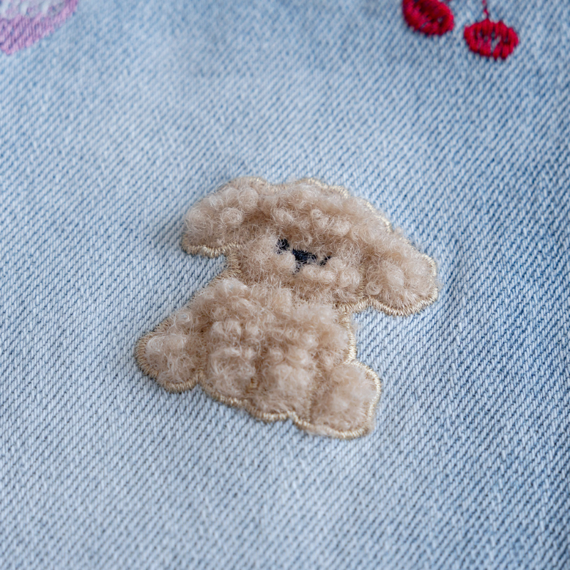 Amelia – Beer Borduur Jeans