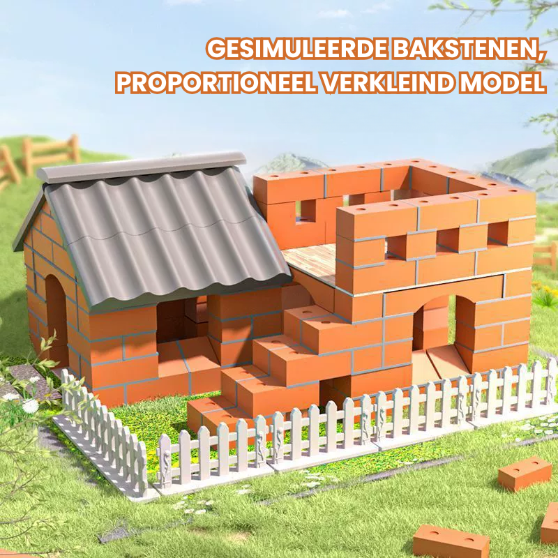 MiniMason – DIY Miniatuur Huis Bouwset