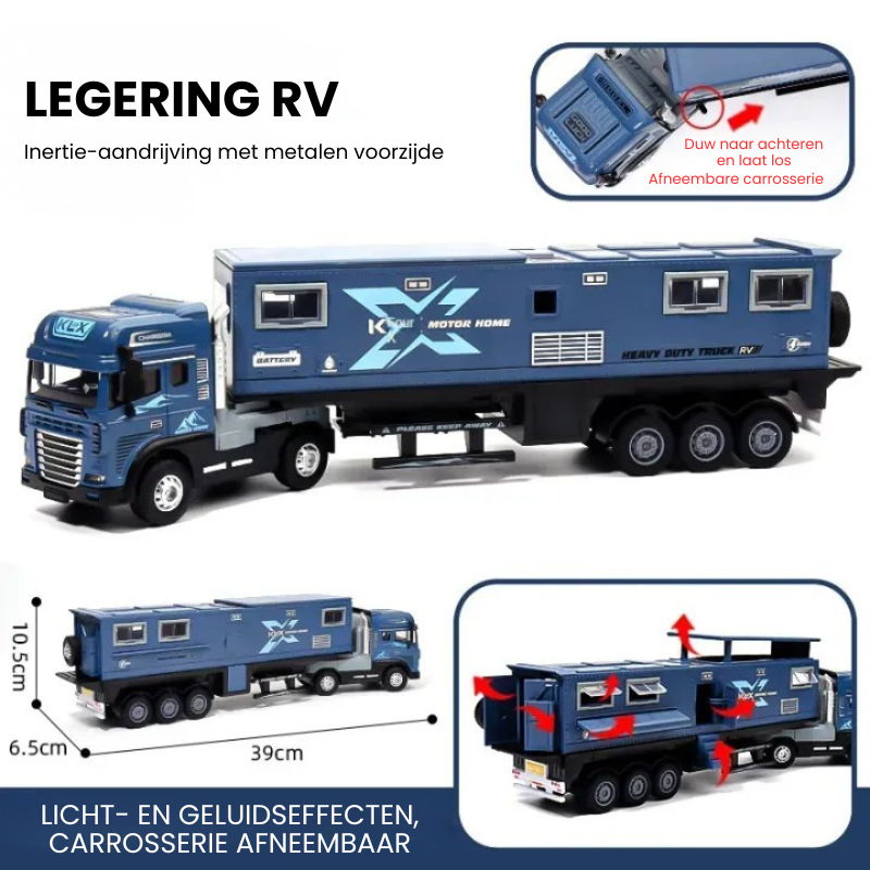 LuxuryRover – Uitgebreide Luxe Camper Truck