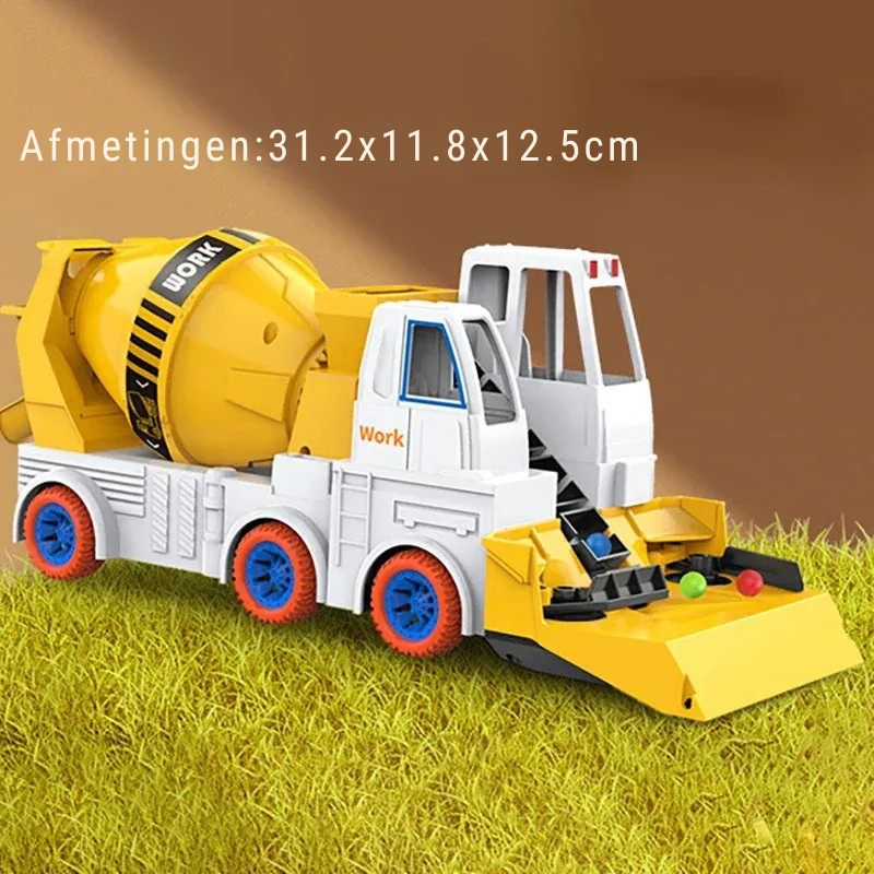 PowerMixer™ – Spin & Build Bouwtruck – Interactief Constructiespeelgoed