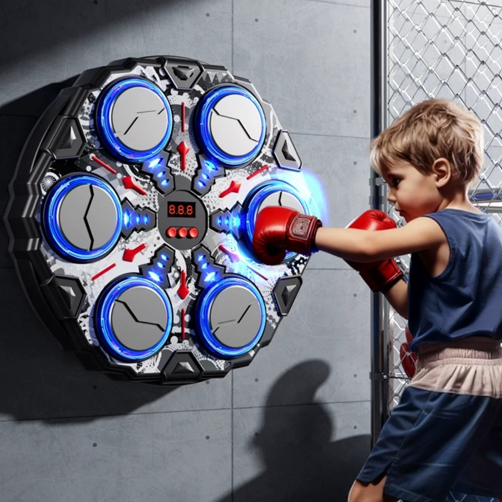BoxingBeat – Interactieve Boksmachine met Licht en Ritme