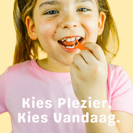 FunFloss™ – Kindertandflossers met Dierenprints