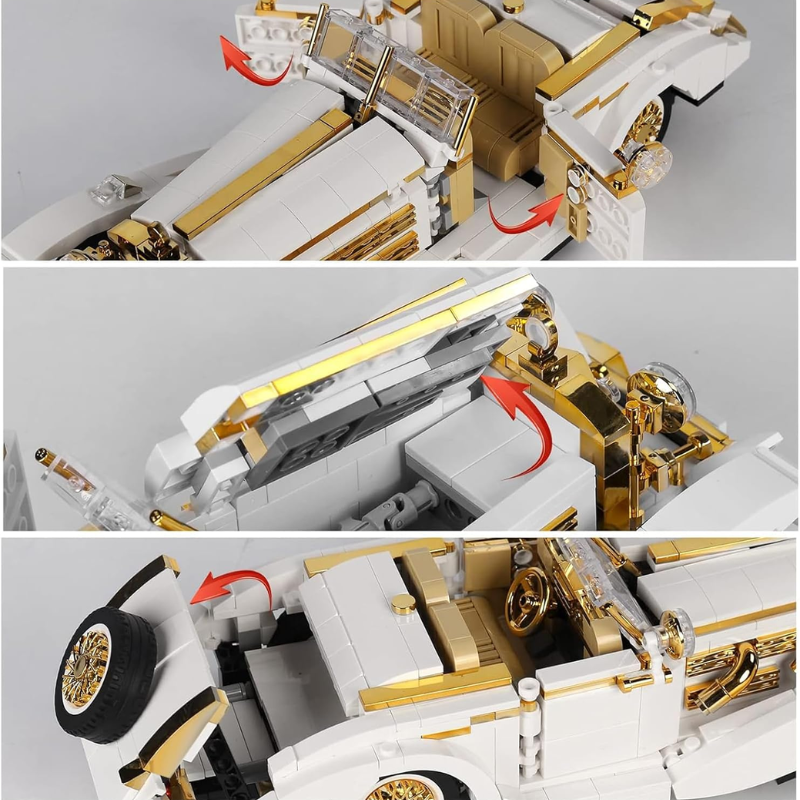 KlassikGold™ – K500 Vintage Auto Bouwset