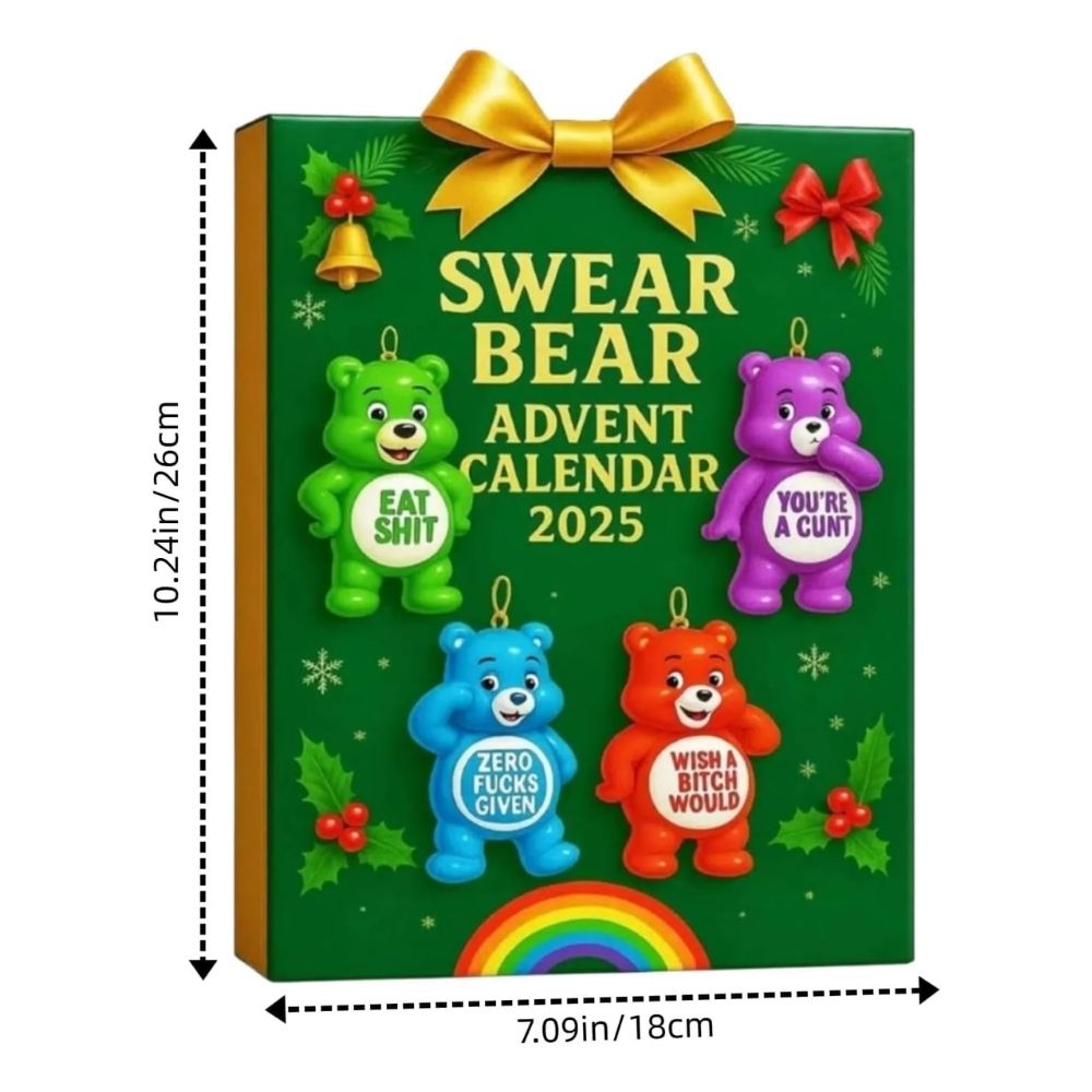 CheekyBear – Adventskalender met Berensleutelhangers