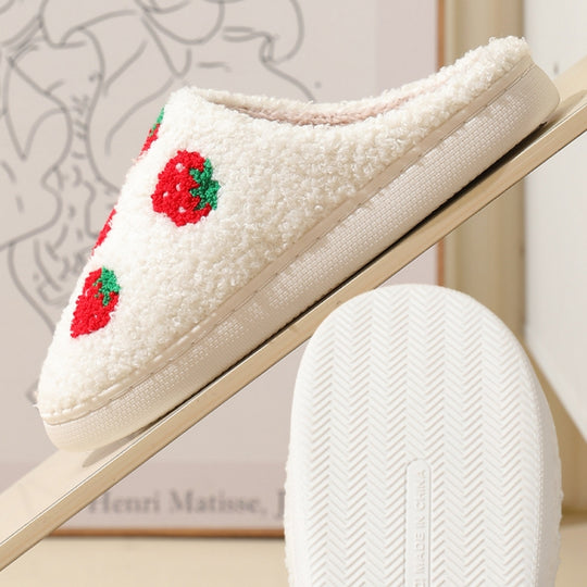 BerryStep – Warme Aardbei Pantoffels