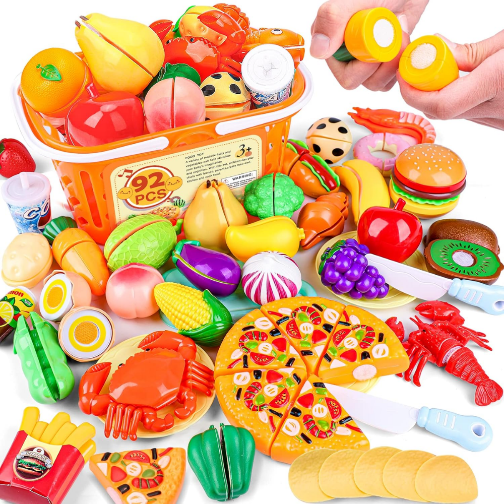 MiniChef – Speelgoed Fruit- en Groentesnijset