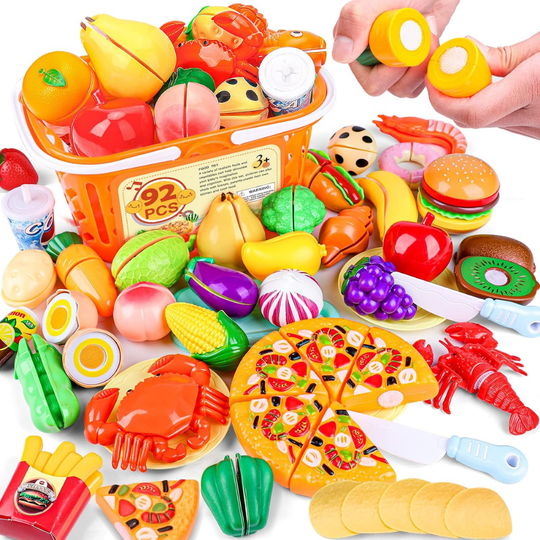 MiniChef – Speelgoed Fruit- en Groentesnijset