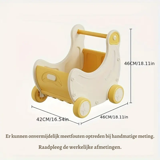 PlayTrolley™ – Kinder Speelgoedkar – Multifunctioneel & Duurzaam