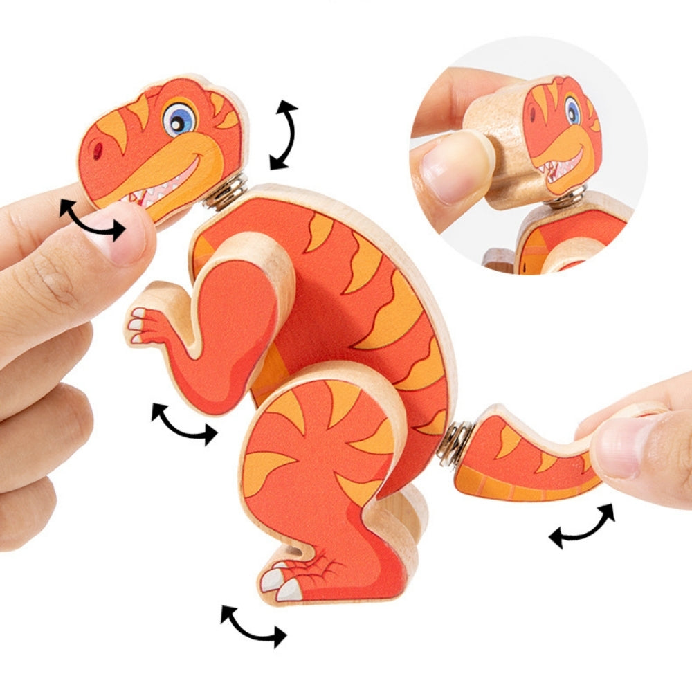 DinoBuild – Houten Dinosaurus Bouwset