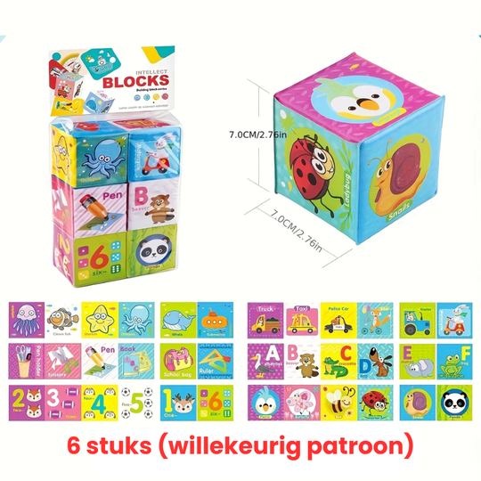 StackiSoft™ – Zachte Sensorische Stapelblokken