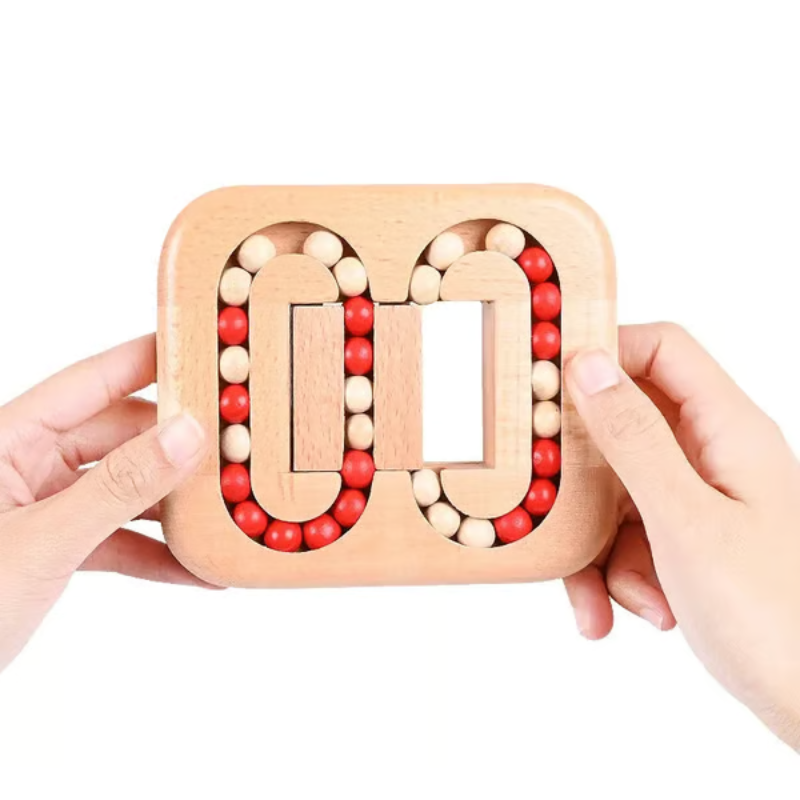 TwistMaze™ – Houten Draaipuzzel voor Kinderen en Volwassenen