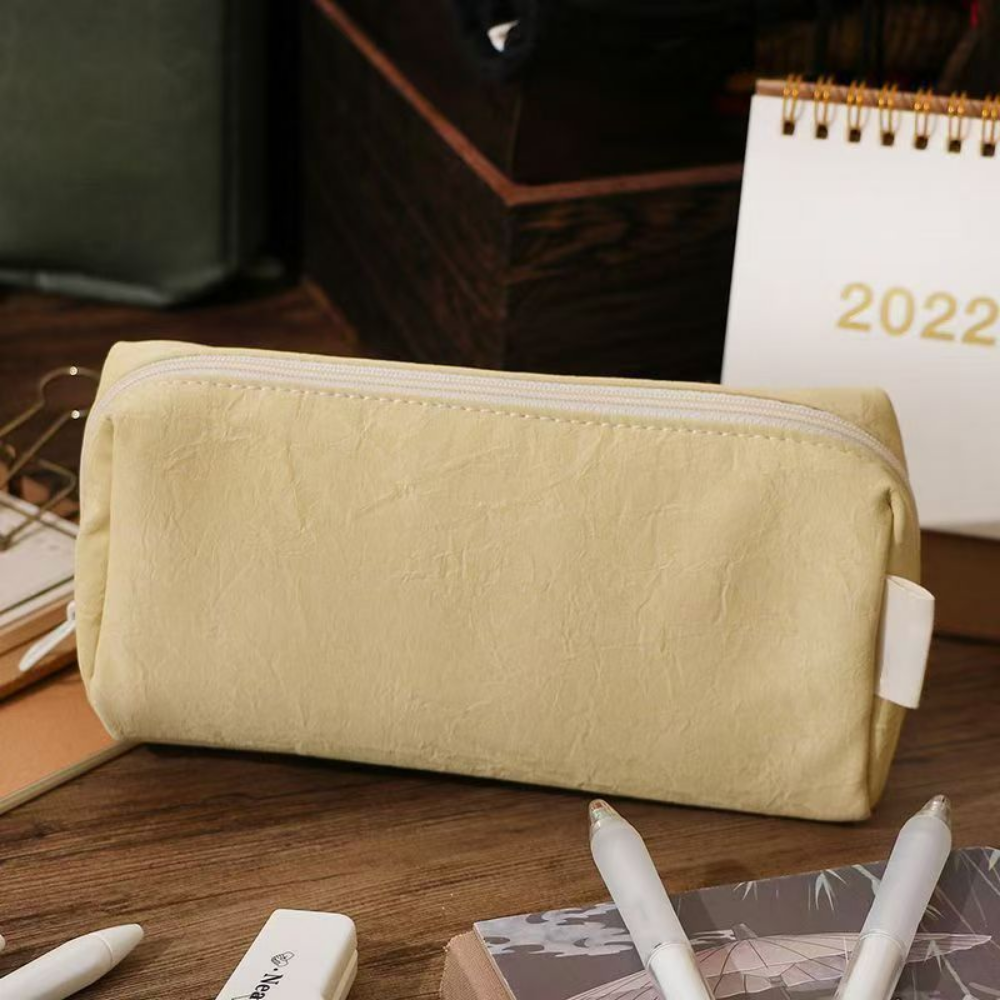 PaperPouch – Ruime Etui met Brede Opening