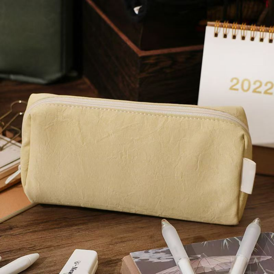 PaperPouch – Ruime Etui met Brede Opening