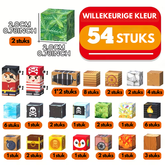 MagnetoBuild™ – Magnetische Bouwstenen Set – Educatief STEM Speelgoed