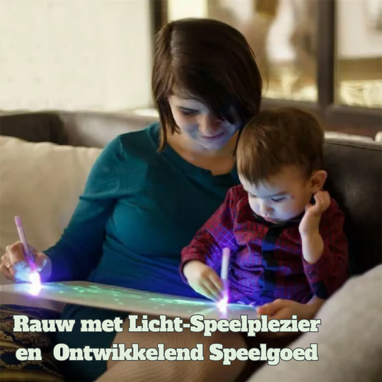 MagicSketch™ – Magisch Tekentablet voor Kinderen met Glowing Lijnen en Herbruikbaar Speelplezier