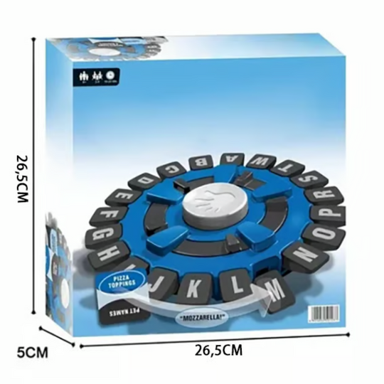 WordRush™ – Familie Woordspel – Educatief en Snelheidsspel voor Alle Leeftijden