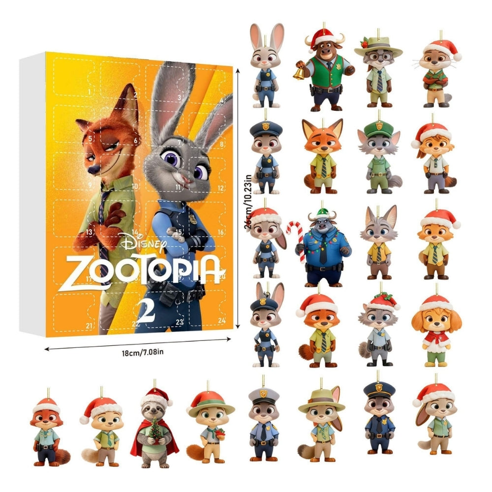 DierenCountdown – Adventskalender met Dierenkersthangers